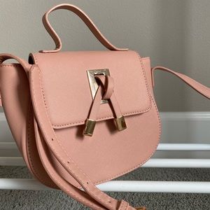 SOLD‼️Lionel designer pink clutch shoulder and crossbody bag purse